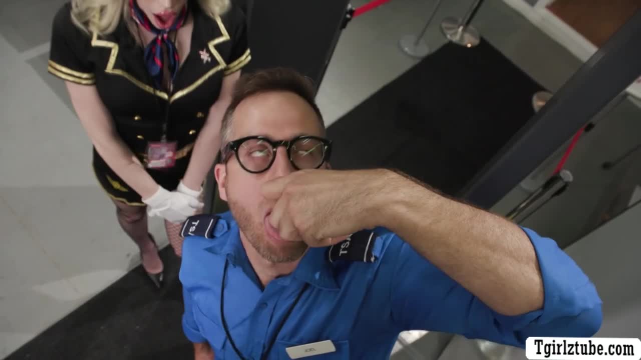 Airport security analed TS flight attendant